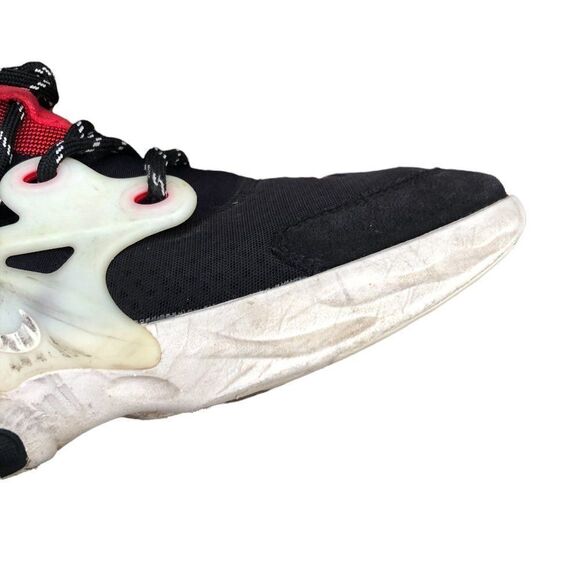 Rare 2019 Nike React Presto Black Phantom Red Size 7 - Picture 13 of 16